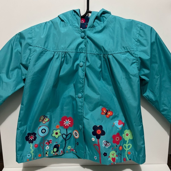 Arshiner Girls/Baby Waterproof Hooded Raincoat - Picture 1 of 4
